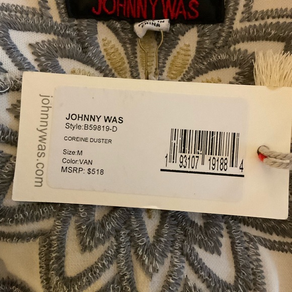 Jonny Was NWT Long Coat Medium - Picture 14 of 15